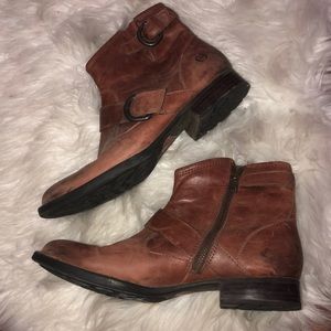 Born Brown Ankle Boots
